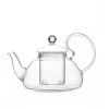 BLJOE05 Teapot 24oz Heat Resistant Borosilicate Pitcher Kettle For Tea Juice Water With Glass Infuser and Lid
