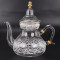 Wholesale glassware Glass Teapot Food Grade nordic drinkware Pitcher With Lid teapot