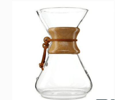 cofffee maker jarra de vidrio con mango de café jarra