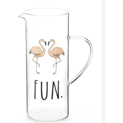 Heat Resistant Glass Pitcher