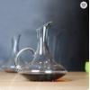 Wholesale Oblique Mouth Slanted Top Wine Decanter With Handle Red Decanter Wine Glass Carafe Wine