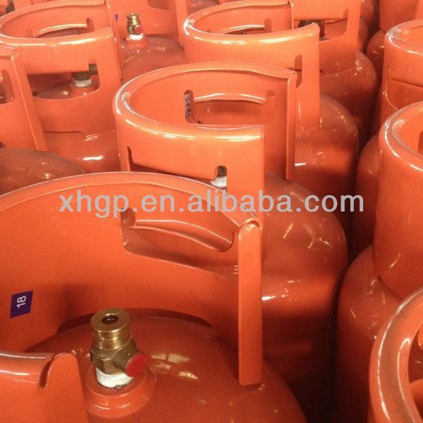 empty cooking gas cylinder