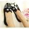 women's flat shoes alpargatas loafers casual cartoon suede flats shoes dog cat flats