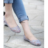 2014 summer breathable crystal bling plastic jelly shoes cutout flat heel bird nest mesh bird nest female flat sandals