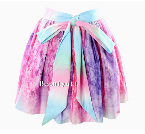 2014 Fashion Irregular galaxy sexy skirt wishful thinking skirt