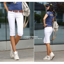 ashion Summer Korean Slim Elastic Capris short Pants Trousers JH-KZ-031