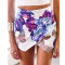 2014 hot selling Lotus flower fashion shorts drop ship