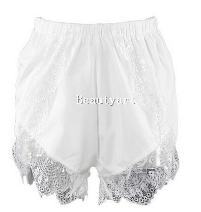 2014 summer women's low-waist lace decoration loose shorts