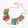 statement necklace chunky fashion tribal geometric necklaces for women