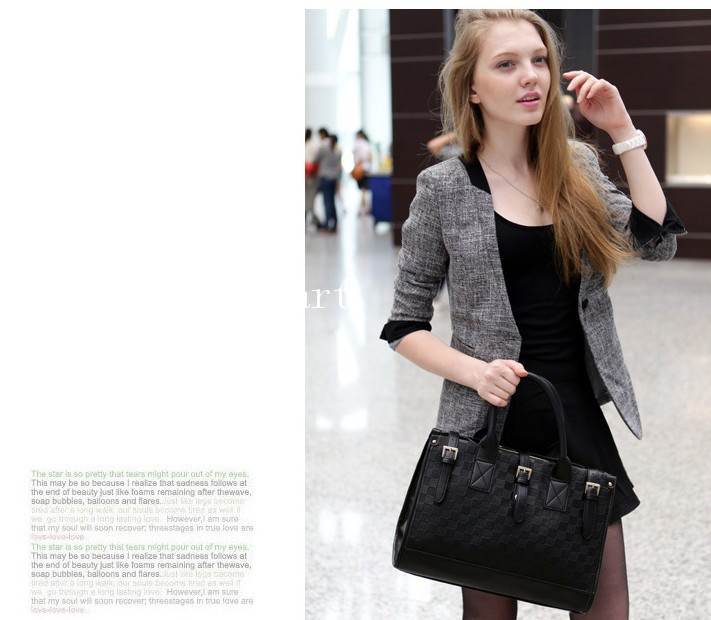 Women PU Leather Handbags Vintage Crossbody Shoulder Bags