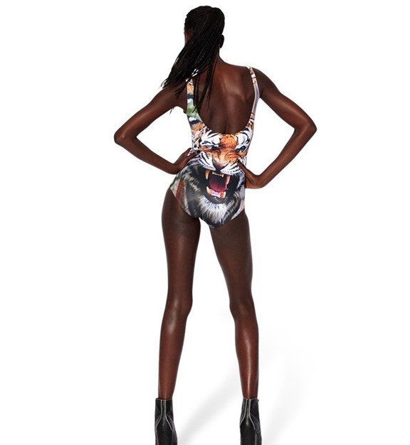 2013 Tiger Swimsuit one piece bikini swimwear Skull Galaxy bathing suits for women