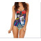 2014 New Galaxy digital print beach swimwear women Joker's Revenge Swimsuit
