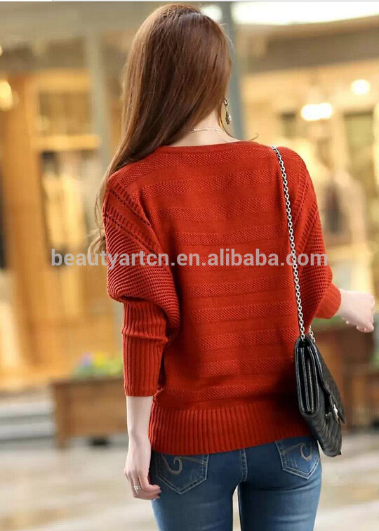 2014 Women Fashion Autumn Oversized sweater Casual Jumper Loose Pullover JH-SW-053