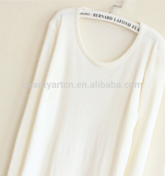 women autumn and winter long thin sweater, round neck pullover,women sweater JH-SW-054