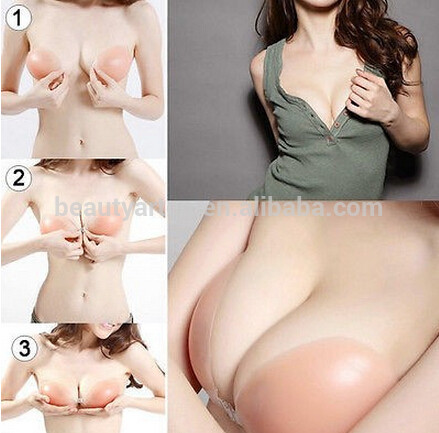 Sexy Stealth Invisible Bra A,B,C,D Silicone bras Adhesive Push Up Strapless