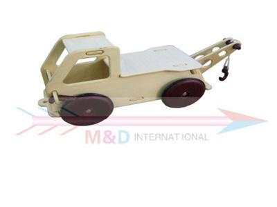 wooden truck