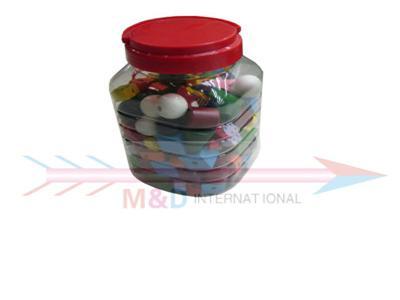 wooden string bead with bottle