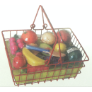 Fruits with iron basket