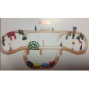 60PCS TRAIN SET