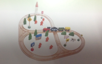 45PCS TRAIN SET