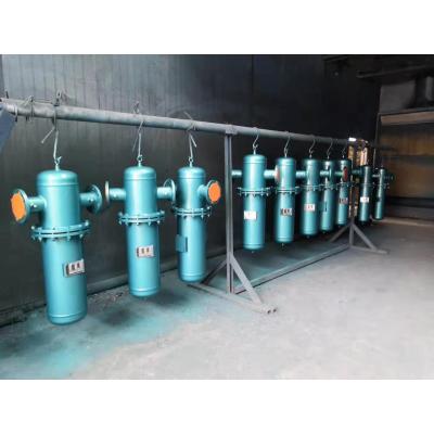 DN100 flange pipeline air filter 1micron1ppm