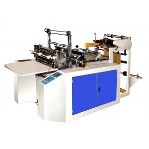 4 - 6.5kw Bag Making Equipment , Biodegradable Plastic Pouch Making Machine