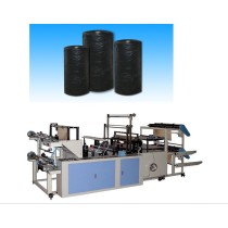 Computer Controlled High Speed Continuous Winding Rolls Garbage Bag Making Machine