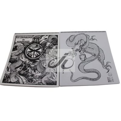 33*28.5cm Ancient HORIMOUJA Dragon Design Tattoo Books TB-001
