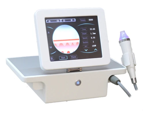 Máquina multifuncional de microagujas RF para eliminación de arrugas con acné y estrías