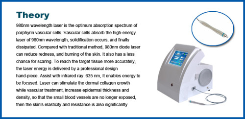 Professional portable 980nm medical diode laser