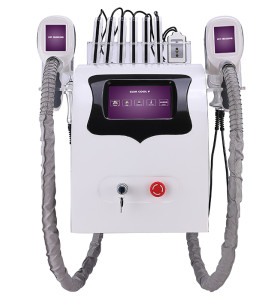 Портативный двухголовый замороженный многофункциональный криолиполиз липо-лазерный аппарат для похудения