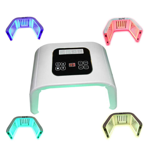 Lámpara fotodinámica portátil profesional de 4 colores PDT LED Light Therapy Beauty Machine