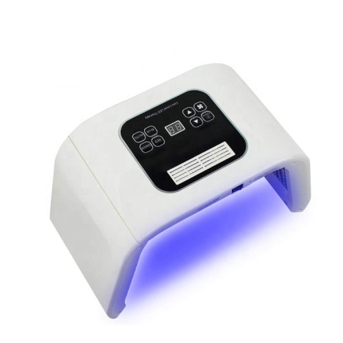 PDT LED المحمولة آلة العلاج بالضوء 7 لون الفوتون تجديد الجلد معدات العناية بالوجه