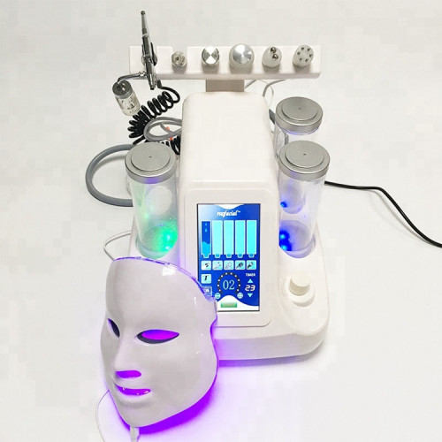 Микродермабразия 7 в 1 Водяной инжектор для домашнего кислородного аппарата для лица