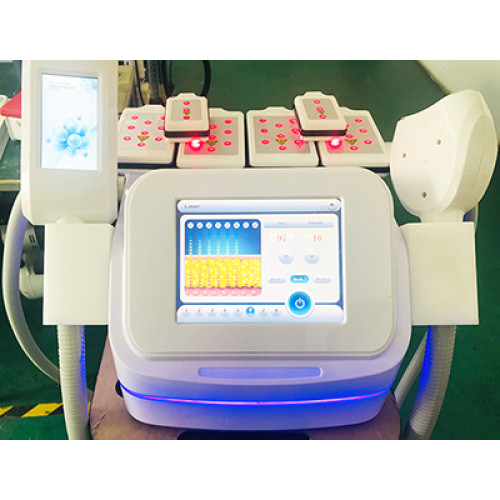 Latest Portable Cryo + Cavitation + RF + Lipolaser Machine