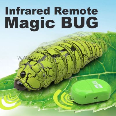 Infrared controlled magic bug toy
