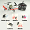 Water Shooting Quadcopter/Multifunction ufo flyer