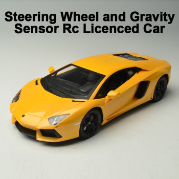 1:14 Licensed RC Lamborghini with Steering wheel controller