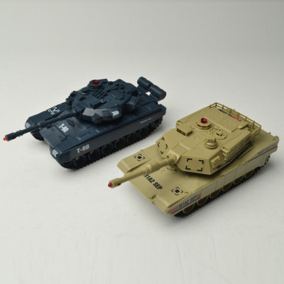 Emulated battle rc tanks