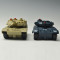 Emulated battle rc tanks