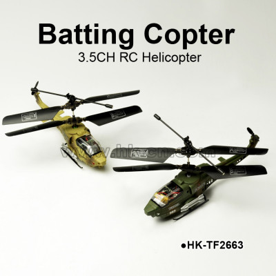 3.5CH rc airsoft helicopter AH-1 Battle helicopters for Combat rc helicopter for sale