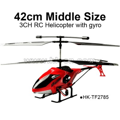 42cm Middle size 3CH RC Helicopter with gyro,TOYABI