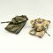 real life T90 & M1A2 fighting rc tank