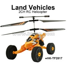 Toyabi land vehicles metal 2CH RC helicopter for sales