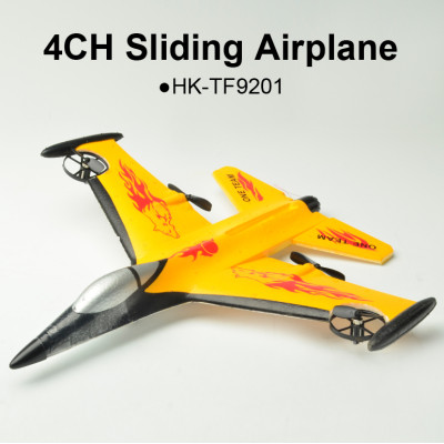 4CH Sliding RC Airplane