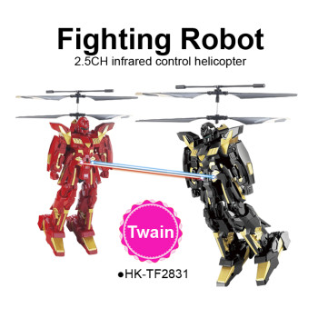 TOYABI 2.5CH RC plastic twin robot (2PCS)