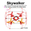 Skywalker Climb Wall DIY 2.4G 4CH 6-Axis RC Quadcopter