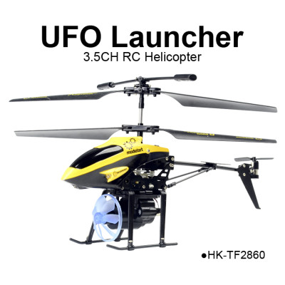 3.5CH multifunction UFO launcher RC helicopter