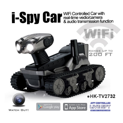 iphone Real-time Transmission vedio/camera Wi-Fi Spy Car