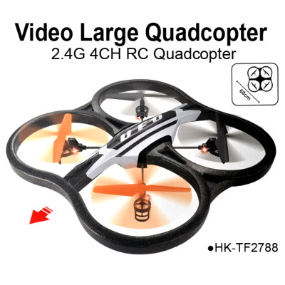 2.4G 4CH 6-Axis Large EPP rc quadcopter with camera